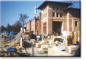 Turkish Chancery under 
construction